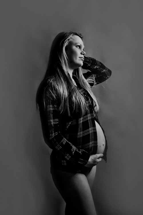 portrætbillede af gravid kvinde Kolding